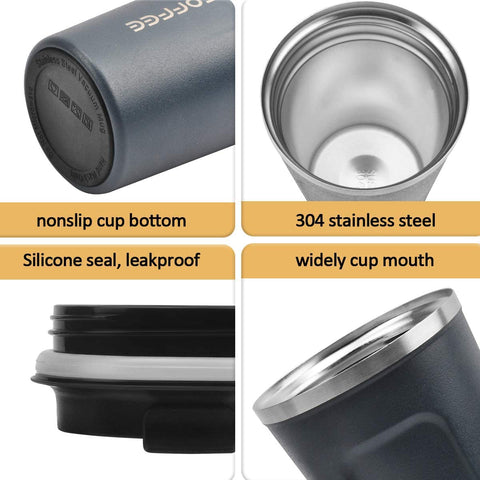 CS COSDDI doble pared acero inoxidable mantiene bebidas calientes o frías.