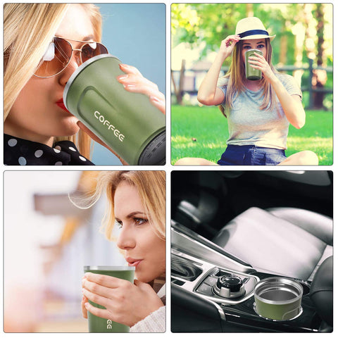 CS COSDDI ideal para cafe caliente y bebidas frías en movimiento