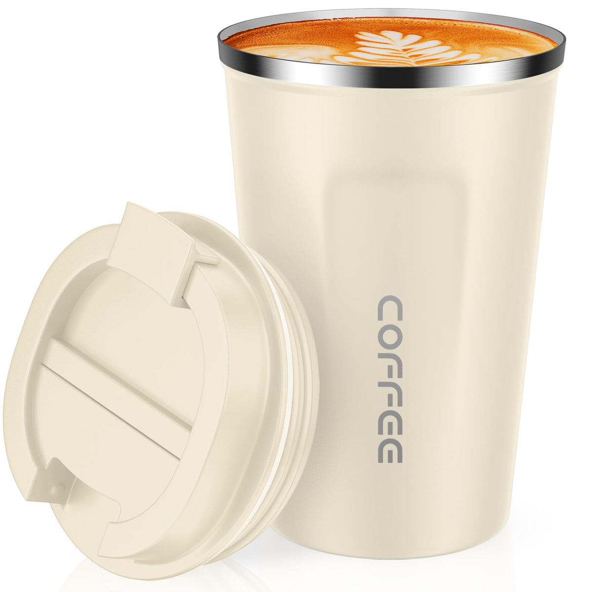 CS COSDDI Tumbler de acero inoxidable con acabado duradero para bebidas
