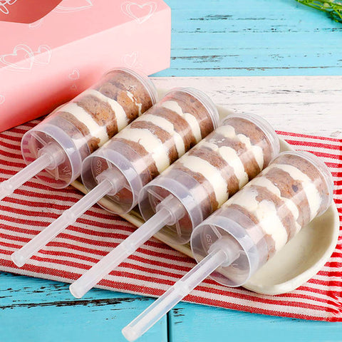 Csdtylh: juego de 24 contenedores reutilizables para postres.