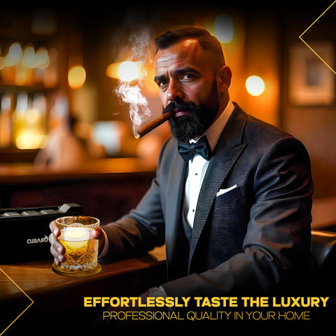Regalo premium de CUBARO para amantes de whisky, bolas de hielo ideales para servir.