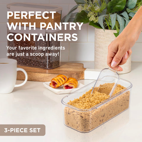 Bentgo Pantry media-taza 4oz, cuchara exacta para azúcar o café.