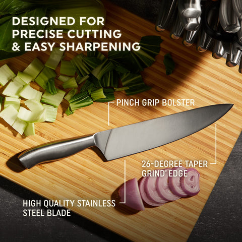 Cuchillo santoku Insignia de 7'' para picado y rebanado con facilidad