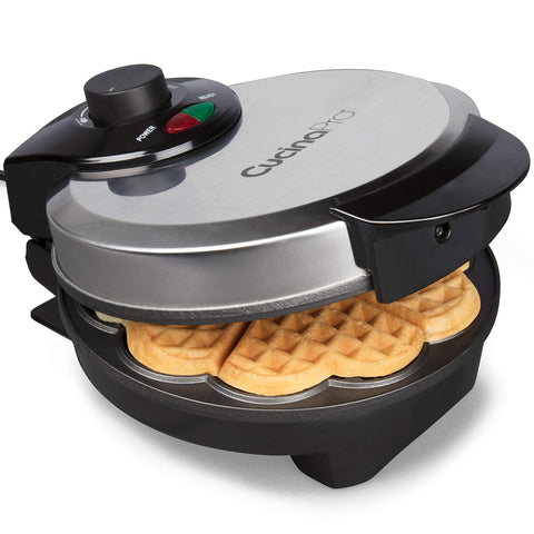 CucinaPro Acero inoxidable: diseño robusto que luce bien y es fácil de guardar.