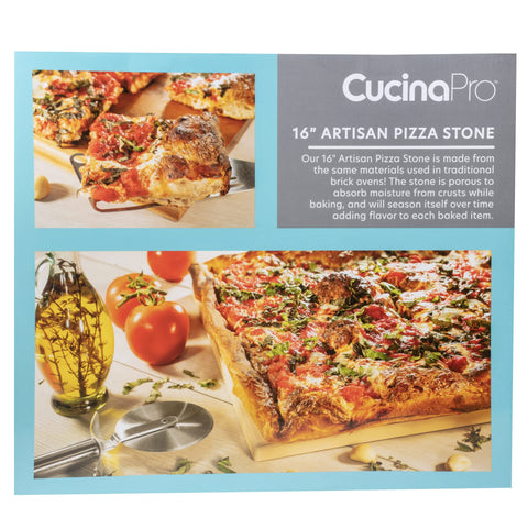 Cucinapro piedra para pizza, uso versátil en horno