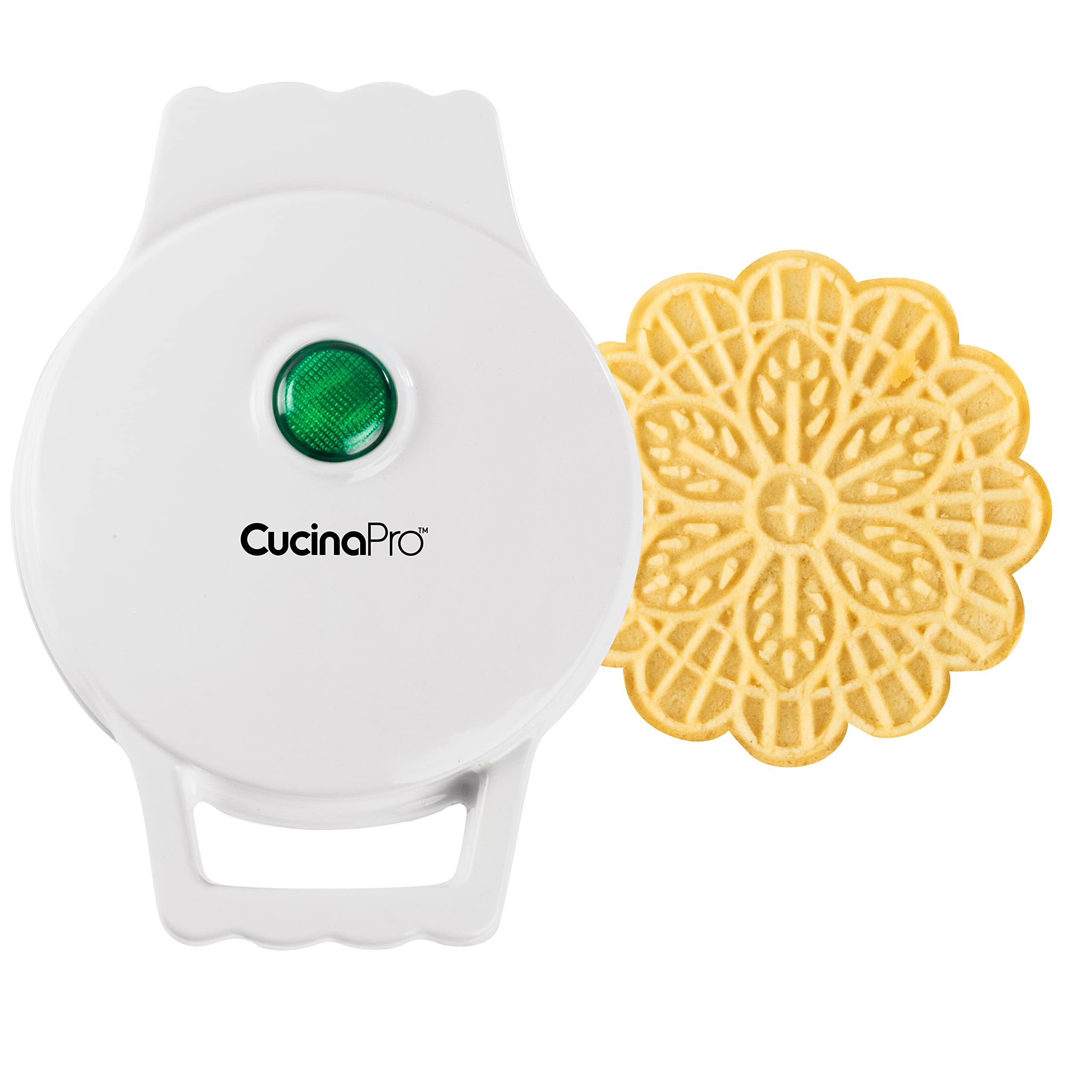 Pizzelle crujiente con Cucinapro: resultado dorado y crujiente en minutos.
