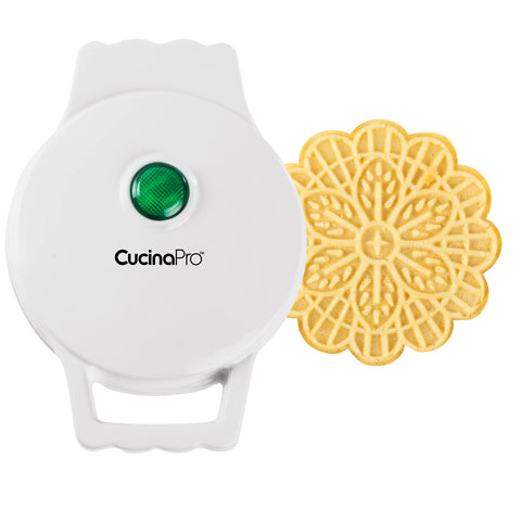 Pizzelle crujiente con Cucinapro: resultado dorado y crujiente en minutos.