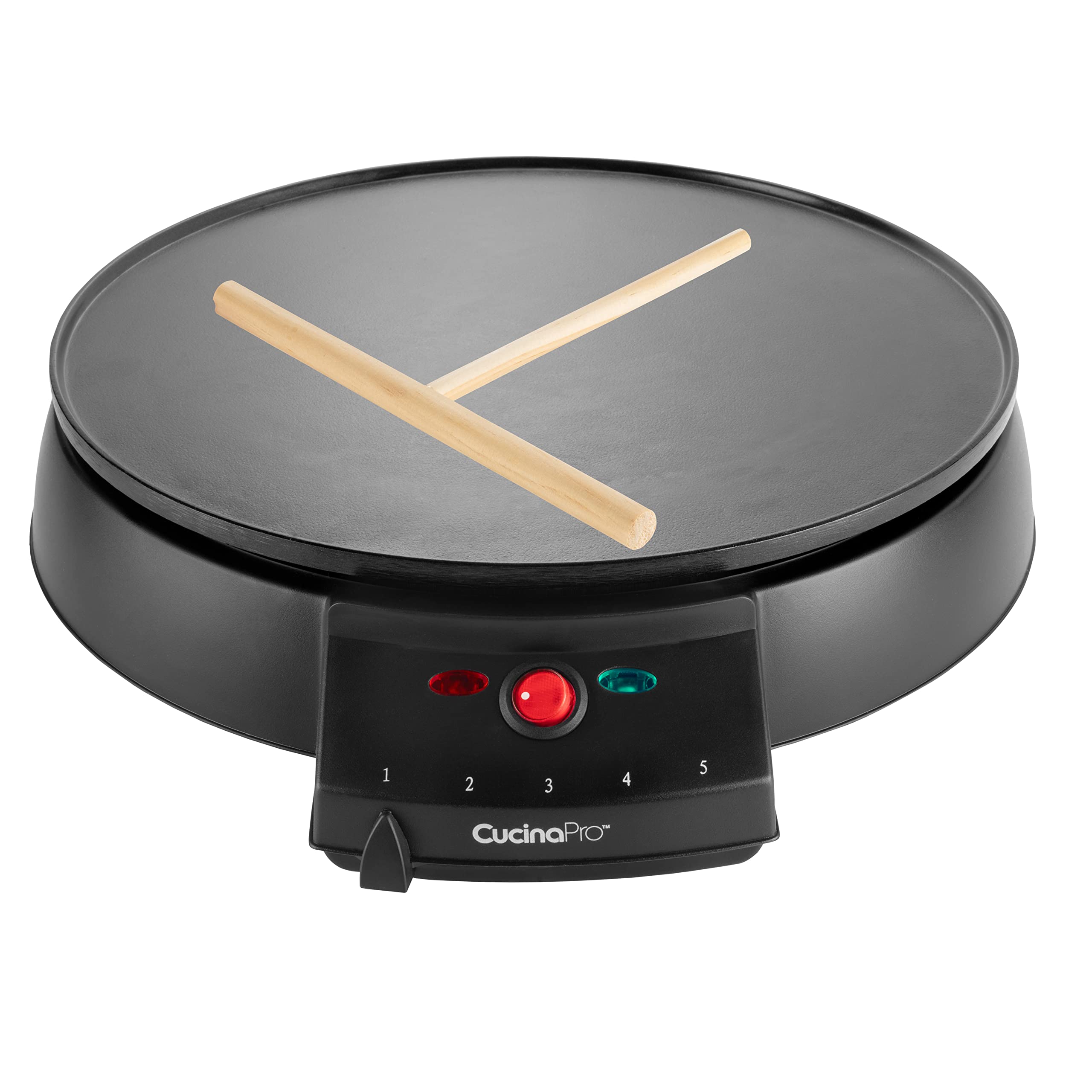 CucinaPro repartidor de masa para crepes facilita distribuir la mezcla de forma uniforme