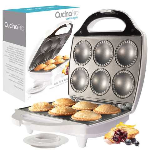 CucinaPro tarta mini con interior antiadherente para desmoldar fácilmente.
