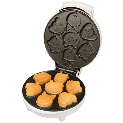CucinaPro Waffle Wow diseño compacto facilita el almacenamiento en cocinas pequeñas.