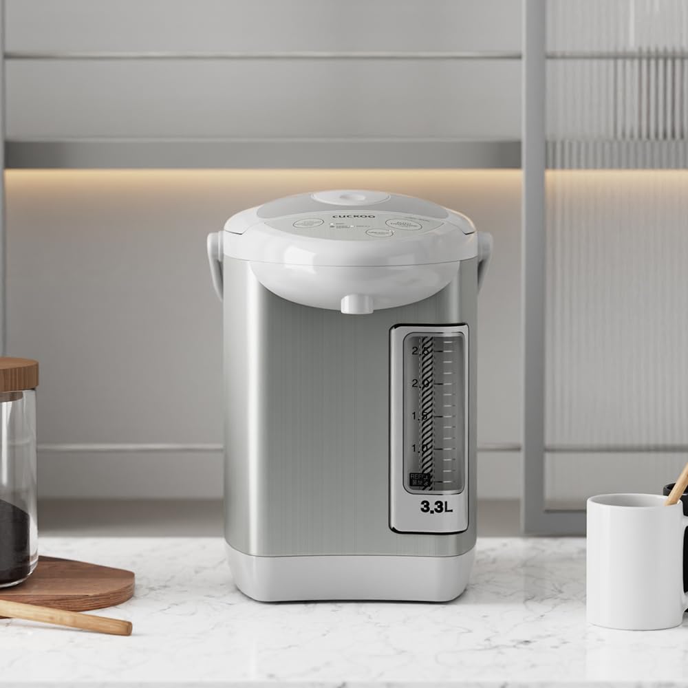 CUCKOO capacidad de 3,3 litros ideal para té y café en grupo