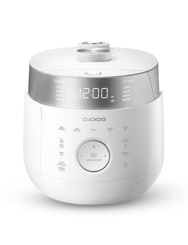 CUCKOO olla arrocera de doble presión para 6 tazas, ideal para porciones familiares