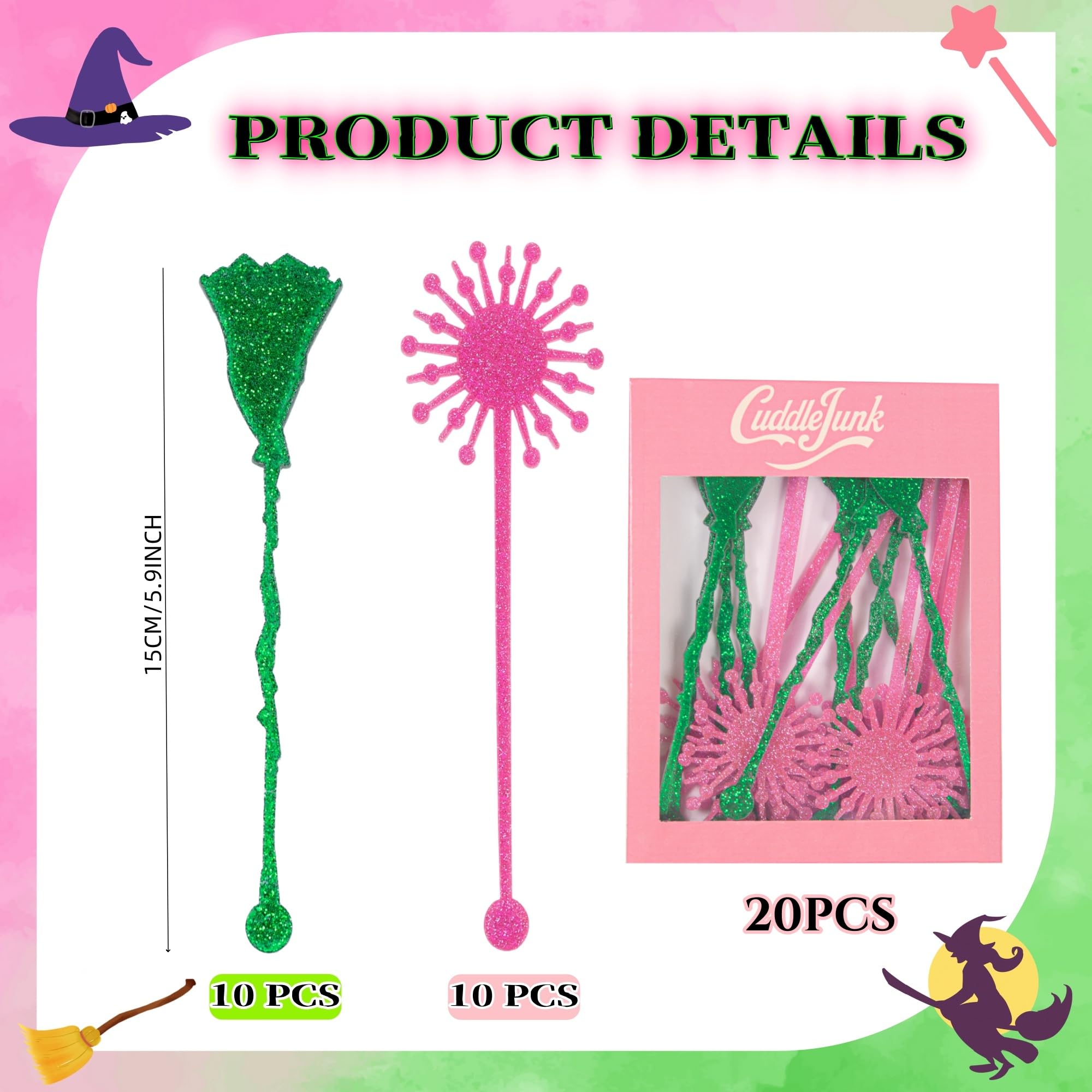 CuddleJunk coronas princesa rosadas, ideales para marcar bebidas en fiestas temáticas.