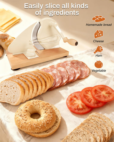 Cudnt cortador manual facilita el corte sin esfuerzo gracias al mango ergonómico.