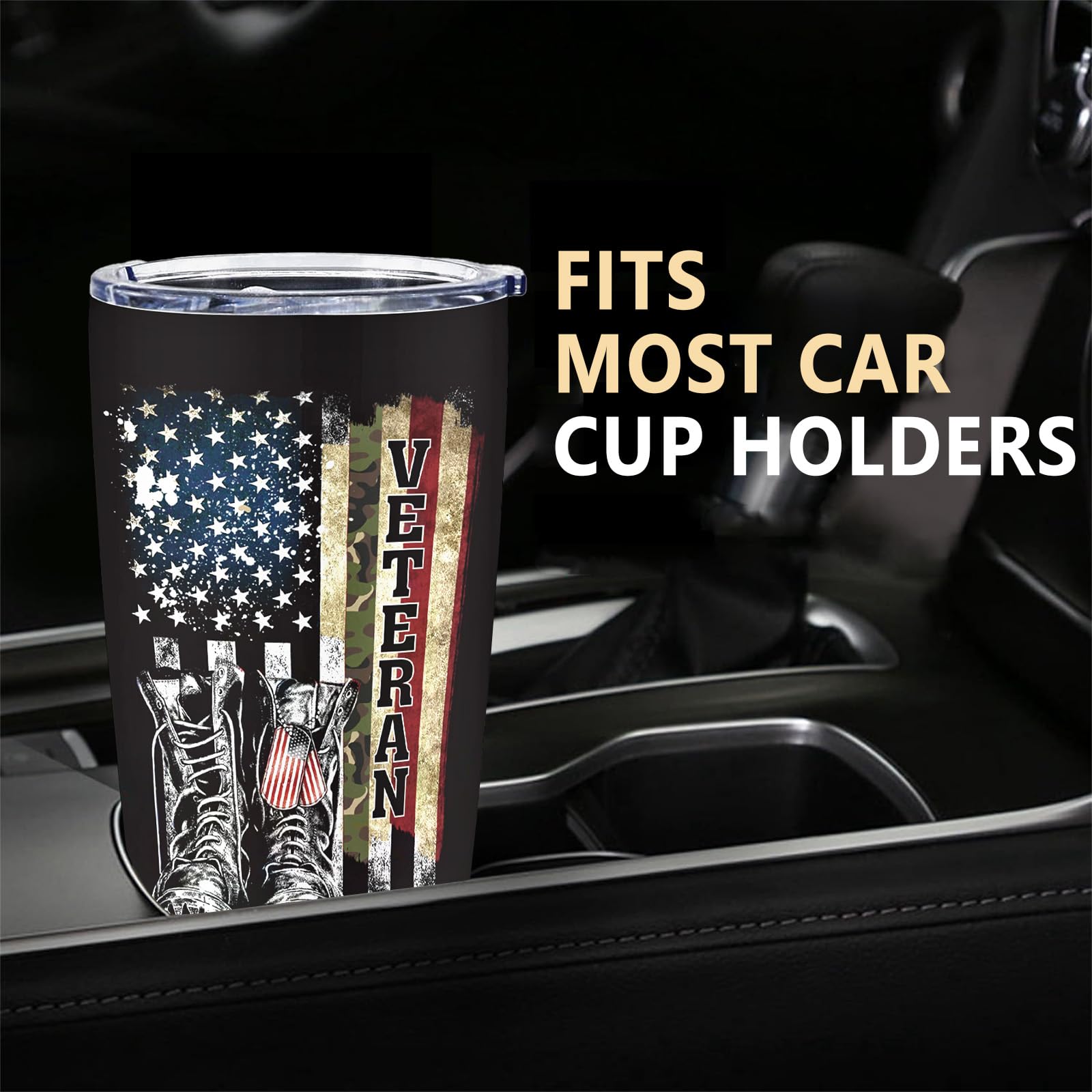 Taza de Cudoviqu para portavasos de coche, perfecta para viajar.