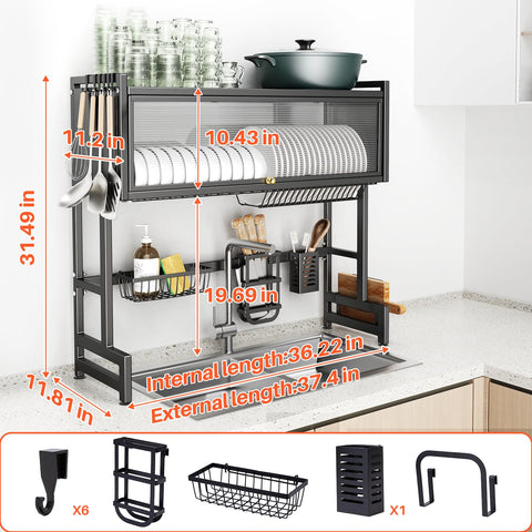 CUISIBOT accesorios integrados ofrecen organización rápida para utensilios