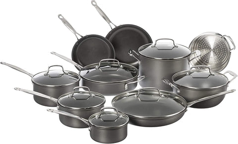 Conjunto Cuisinart 17 piezas completo para cocinar en casa con versatilidad.