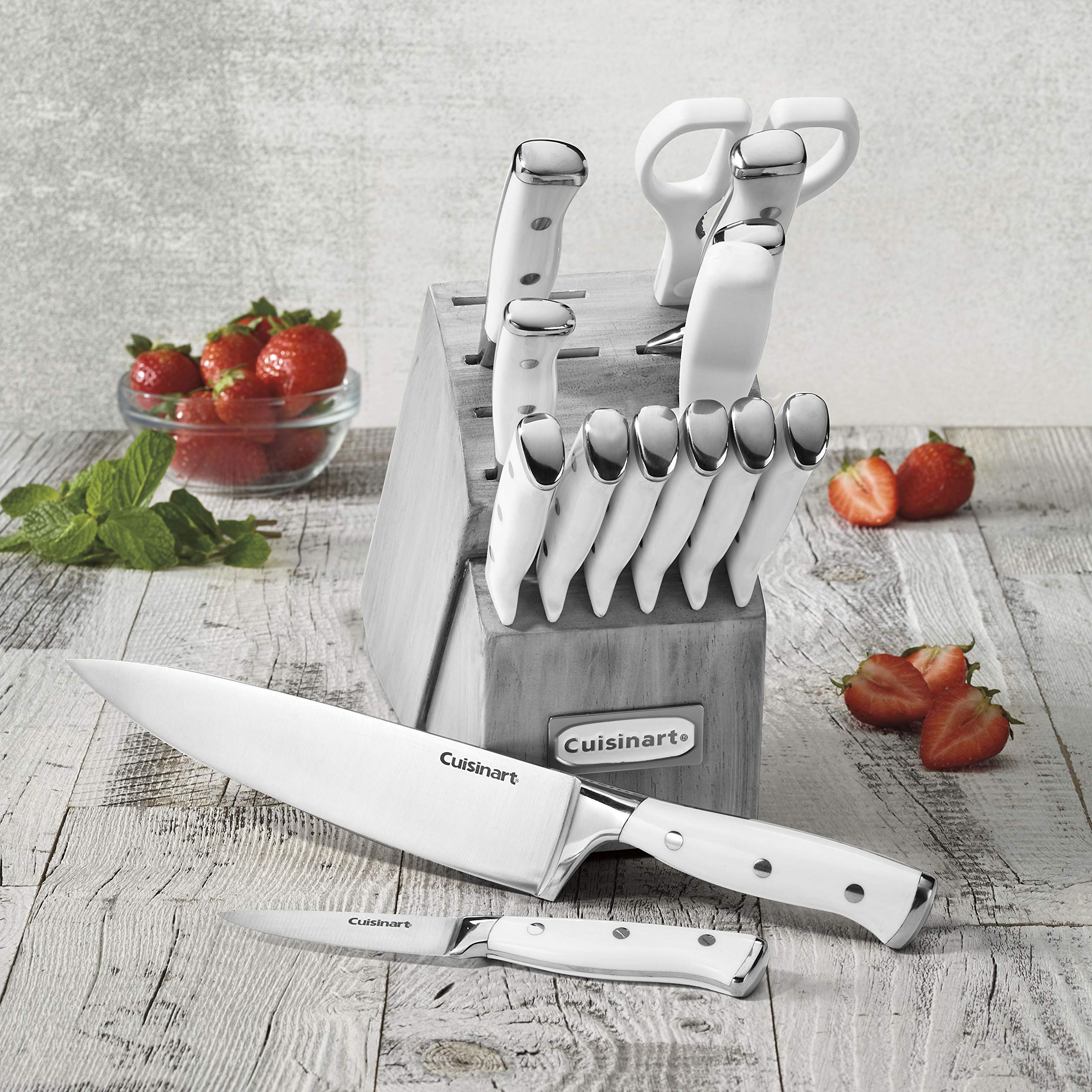 Afilador de acero de Cuisinart de 8 pulgadas para mantener el filo.