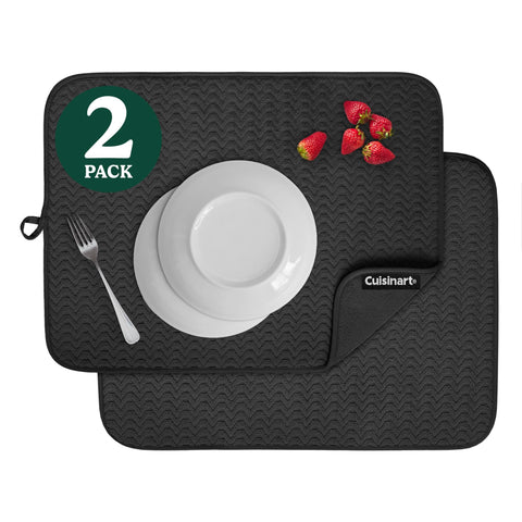 Cuisinart alfombrilla de secado 18x24 ultra absorbente para platos y utensilios.