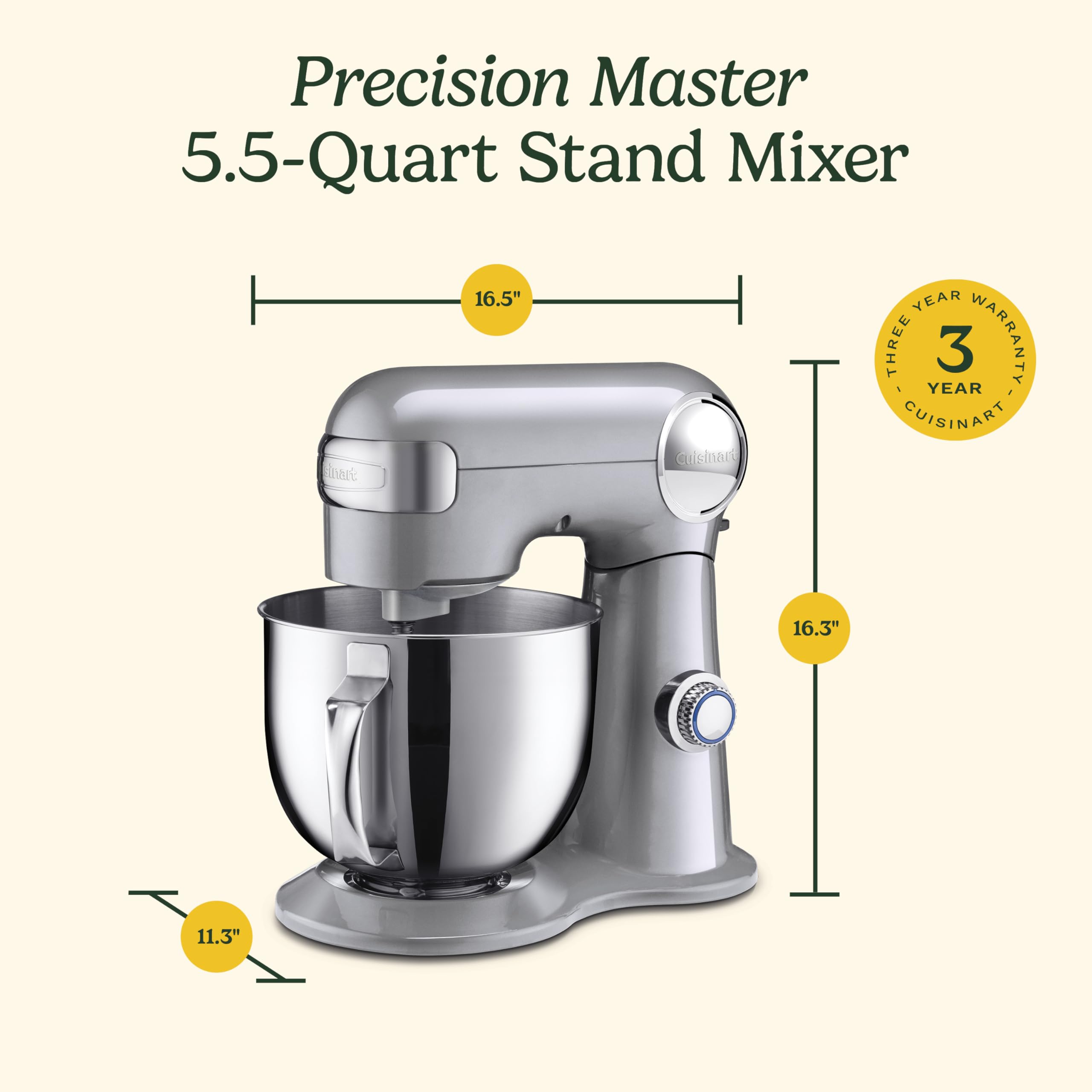 Acabados disponibles de la batidora Cuisinart para combinar con tu cocina