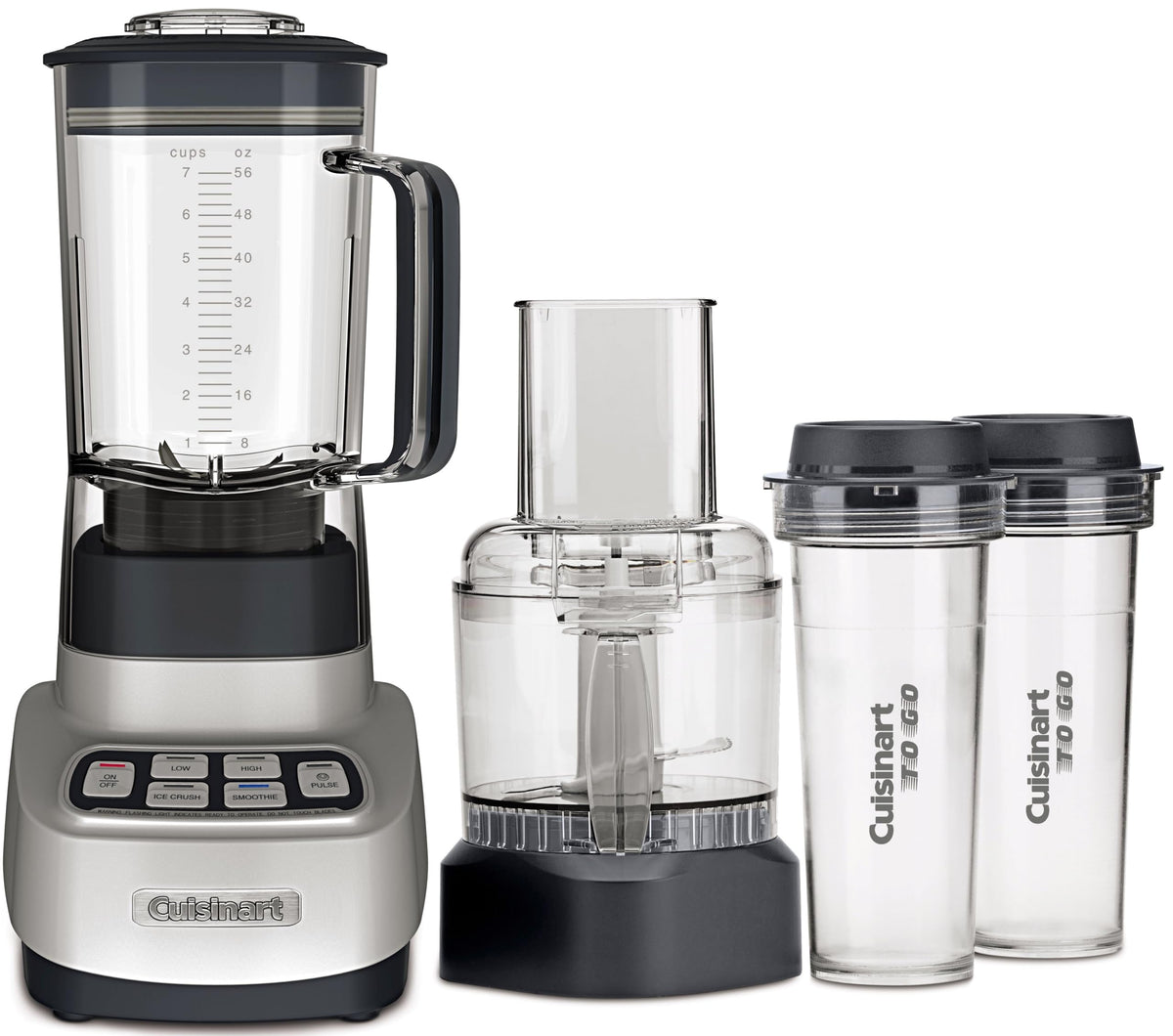 Cuisinart BFP-650 licuadora/procesador 3 en 1 para batidos y salsas.