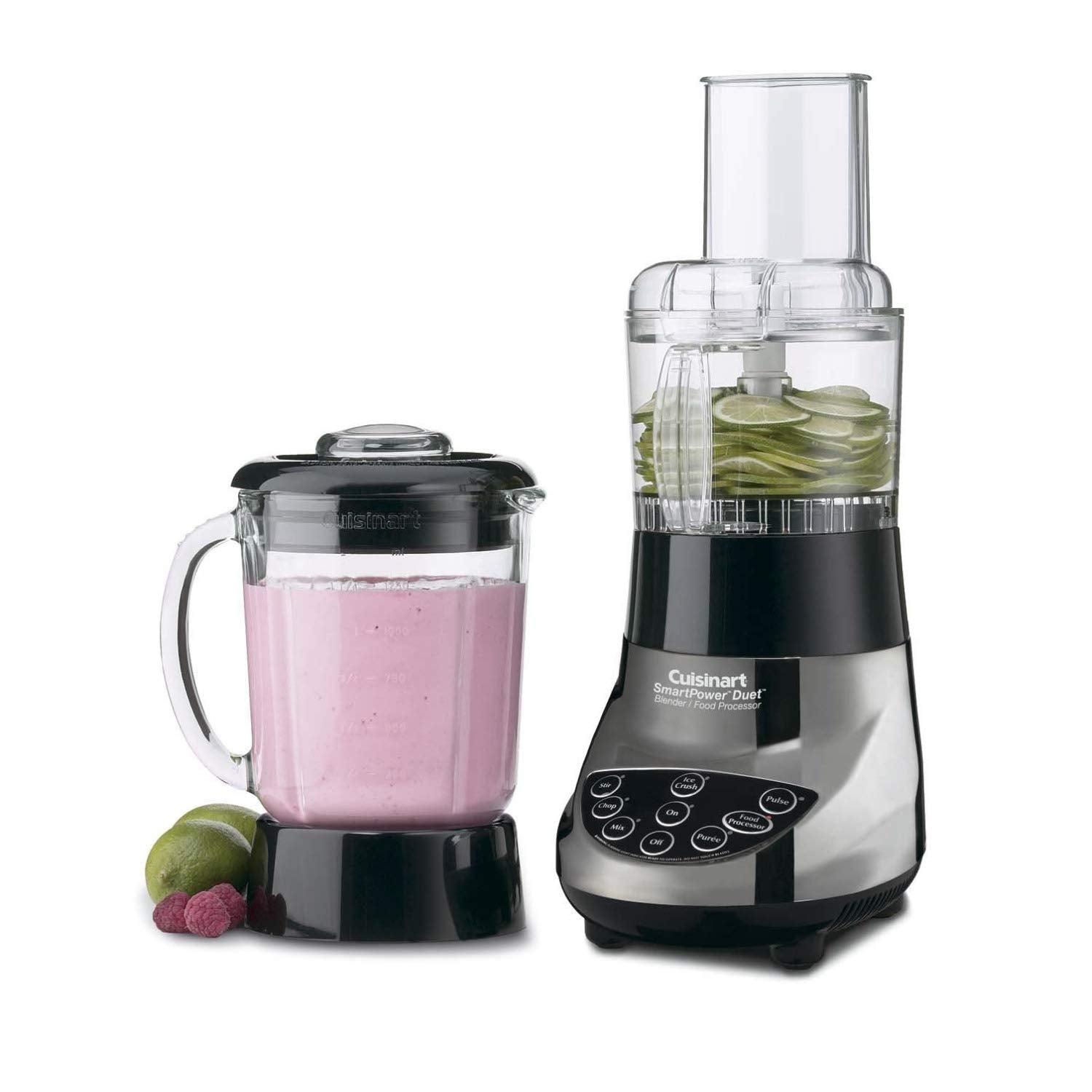 Cuisinart BFP-703BC cuerpo de cromo cepillado duradero para un diseño elegante.