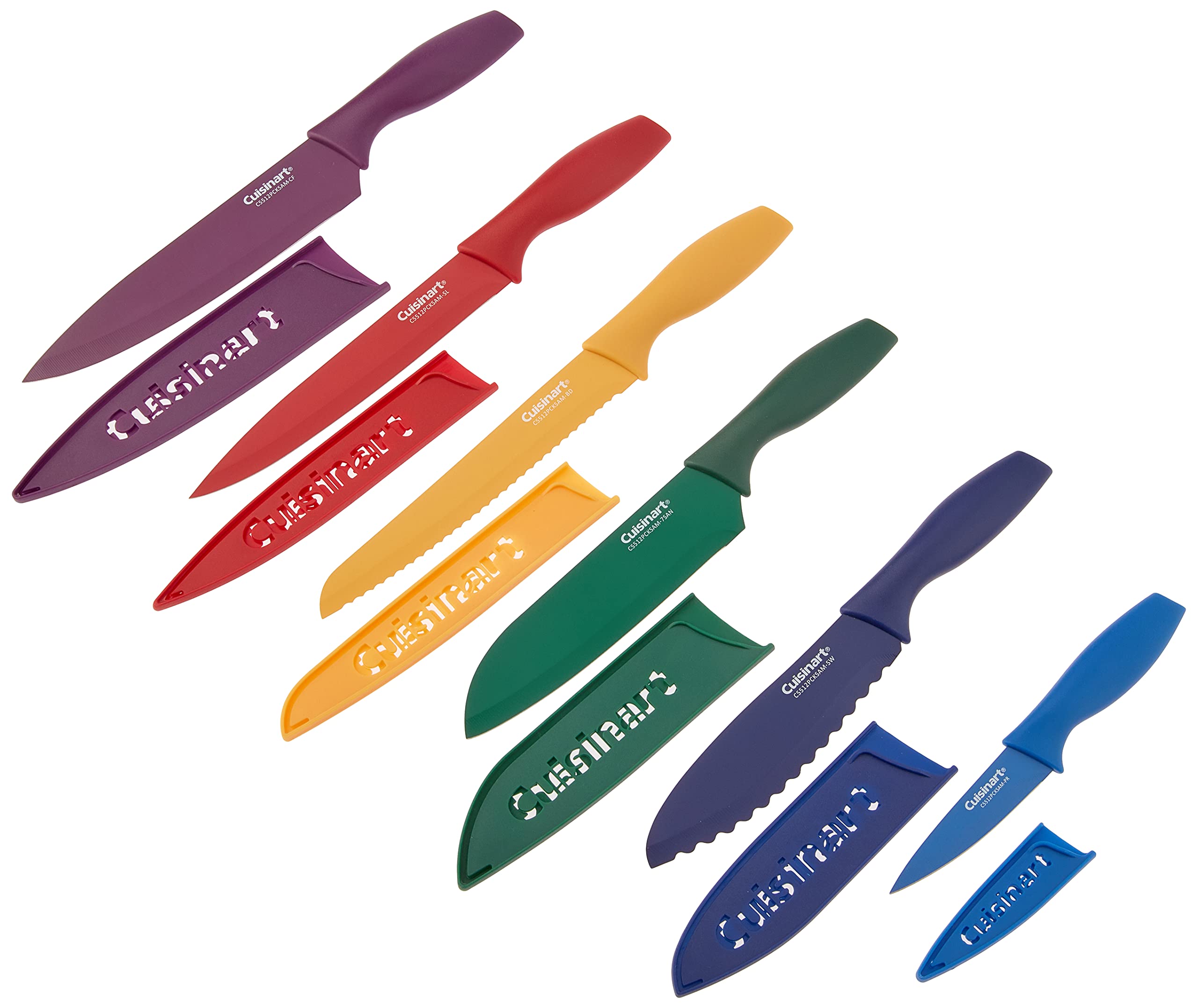 Cuisinart C55-12PCKSAM cuchillo para rebanar cerámico, rendimiento suave