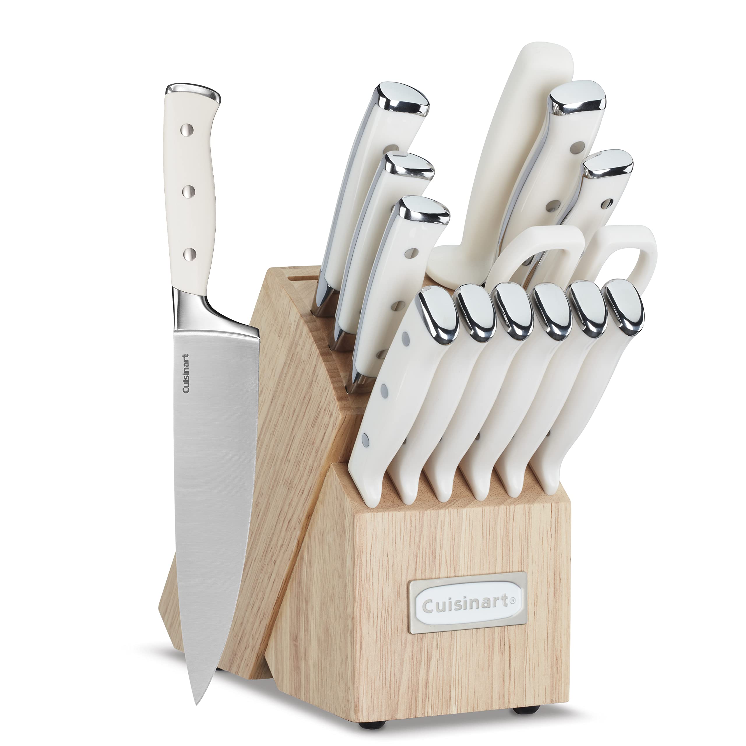 Cuisinart C77CTR-15P bloque de cuchillos para almacenamiento seguro y organizado.