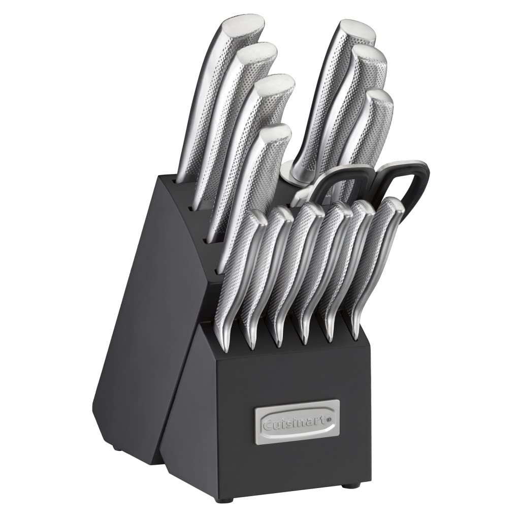Cuisinart C77SS-15PG hojas de acero alemán para mayor durabilidad y precisión.