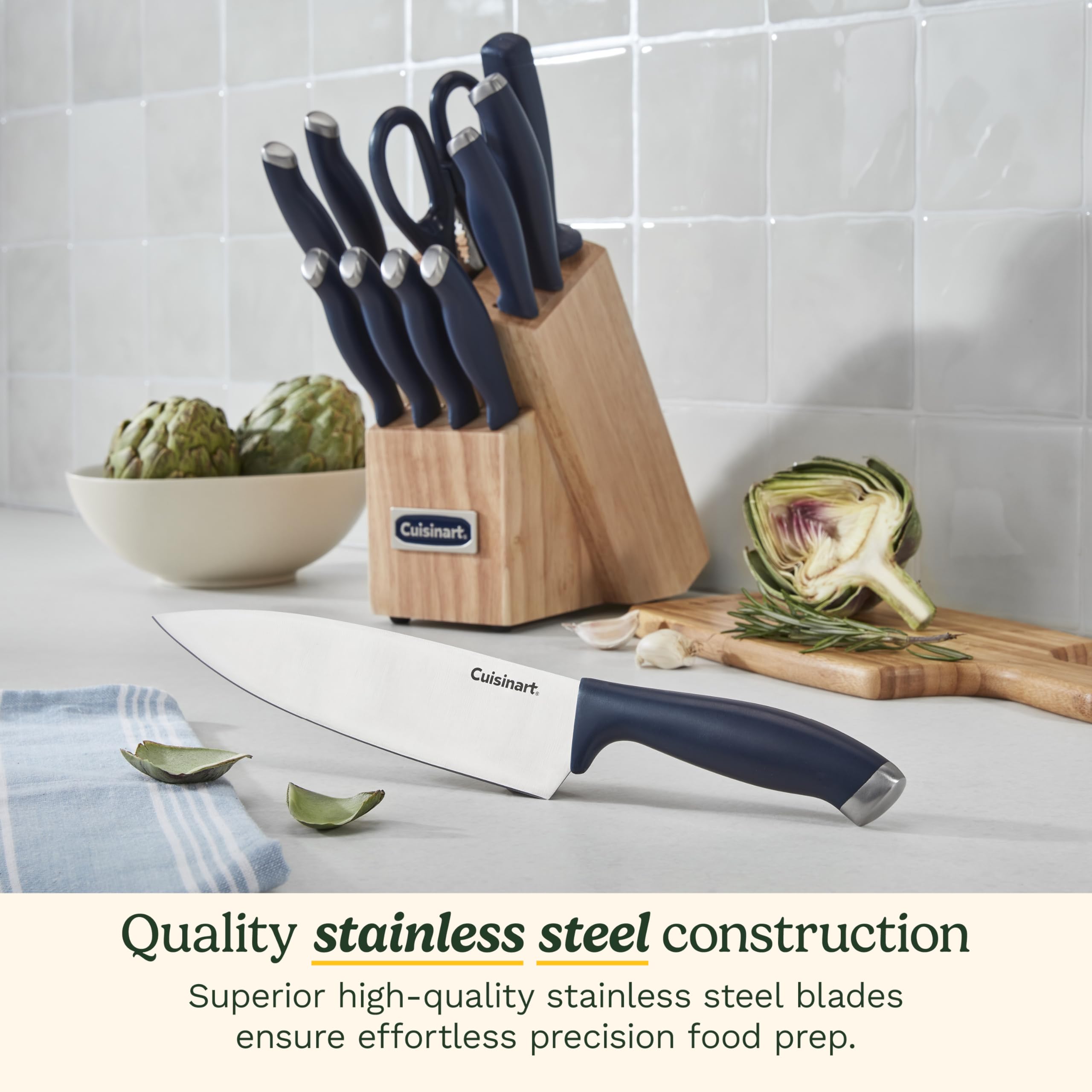 Cuisinart C77SSN-12P: cuchillo chef para cortes precisos y control