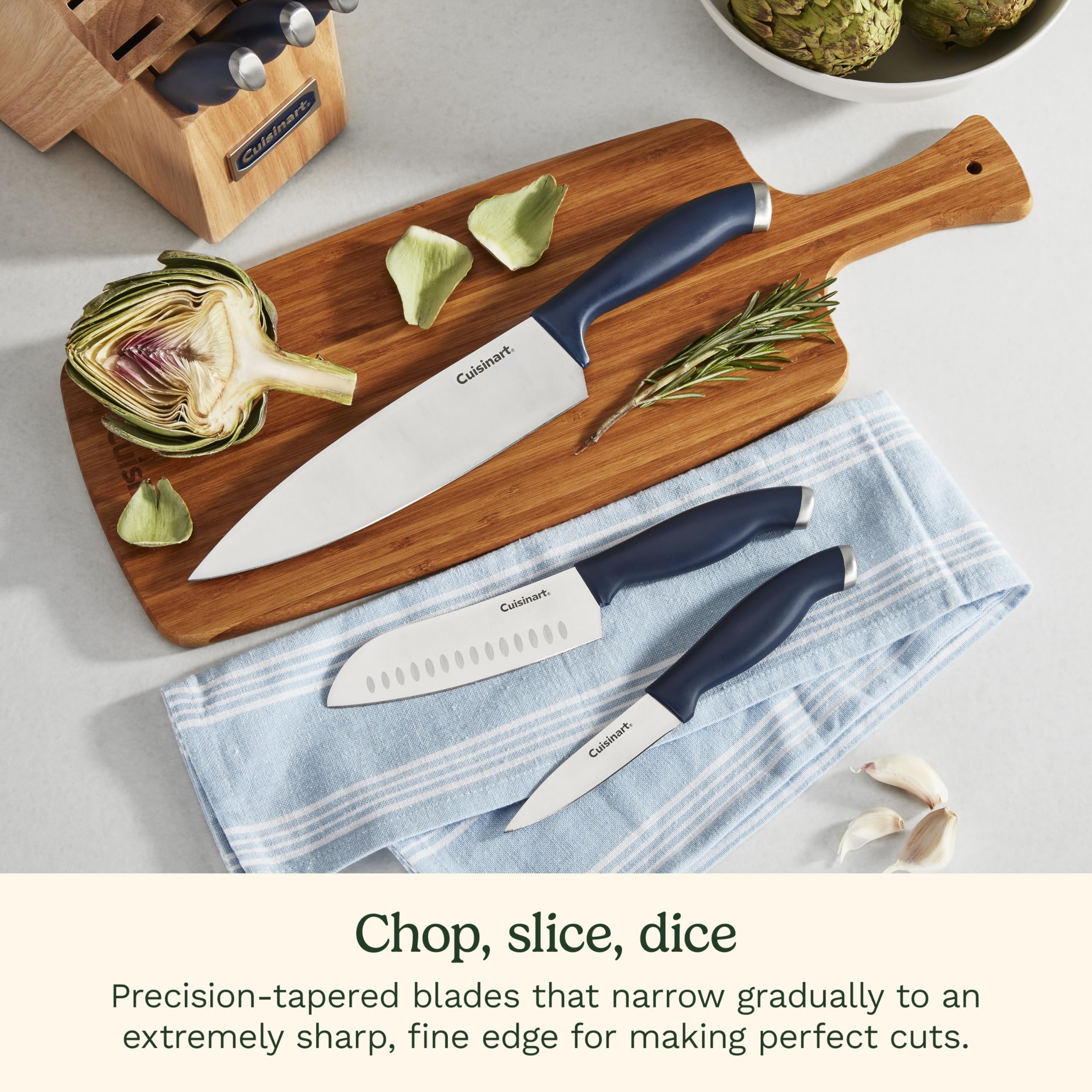 Cuisinart C77SSN-12P: cuchillo santoku para todo tipo de preparaciones