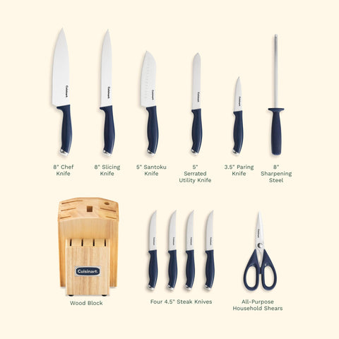 Cuisinart C77SSN-12P: cuchillo utilitario para tareas diarias de cocina