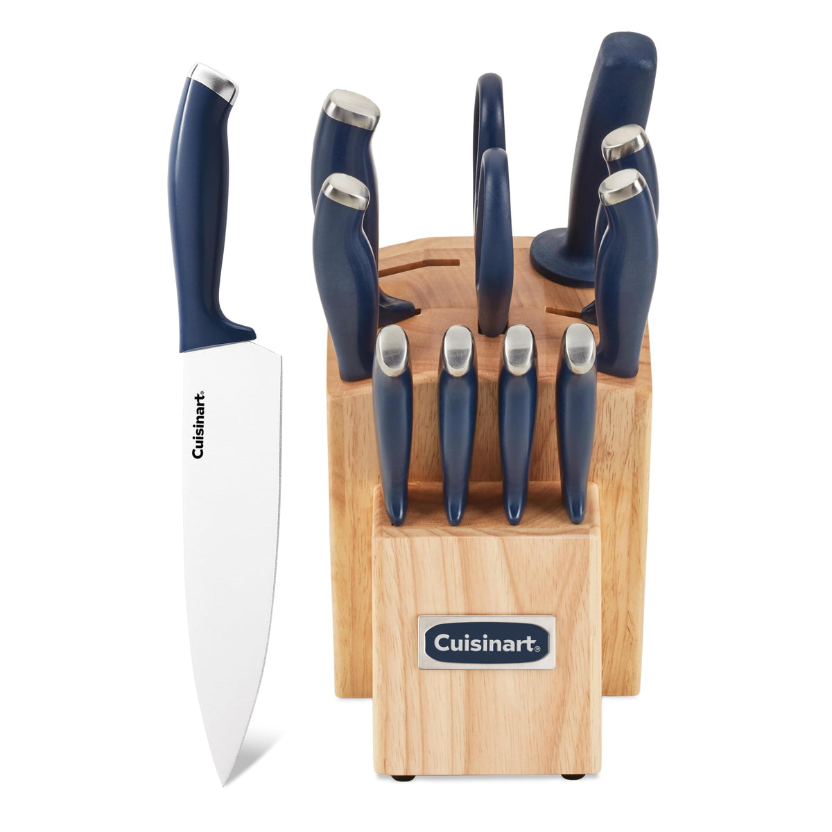 Cuisinart Color Pro 12P bloque de cuchillos negro para encimera y almacenamiento