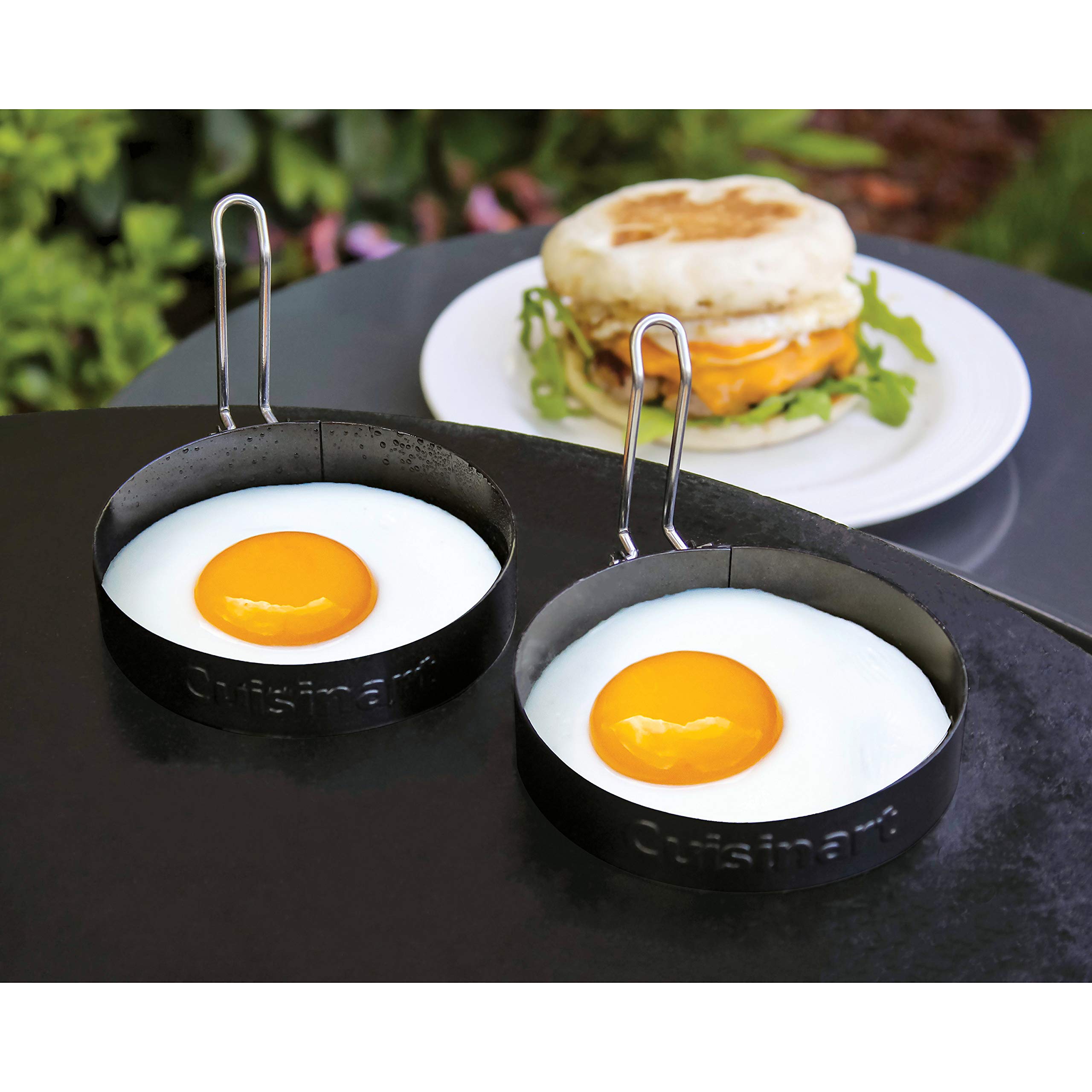 Anillo de panqueques de 6 pulgadas de Cuisinart CGR-400 para panqueques estilo restaurante