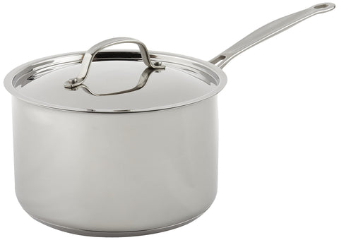 Cuisinart Chef's Classic borde vertedor para verter sin goteo.