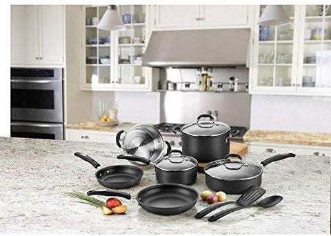 Olla de 8 cuartos de Cuisinart Chef's Classic con tapa de vidrio.