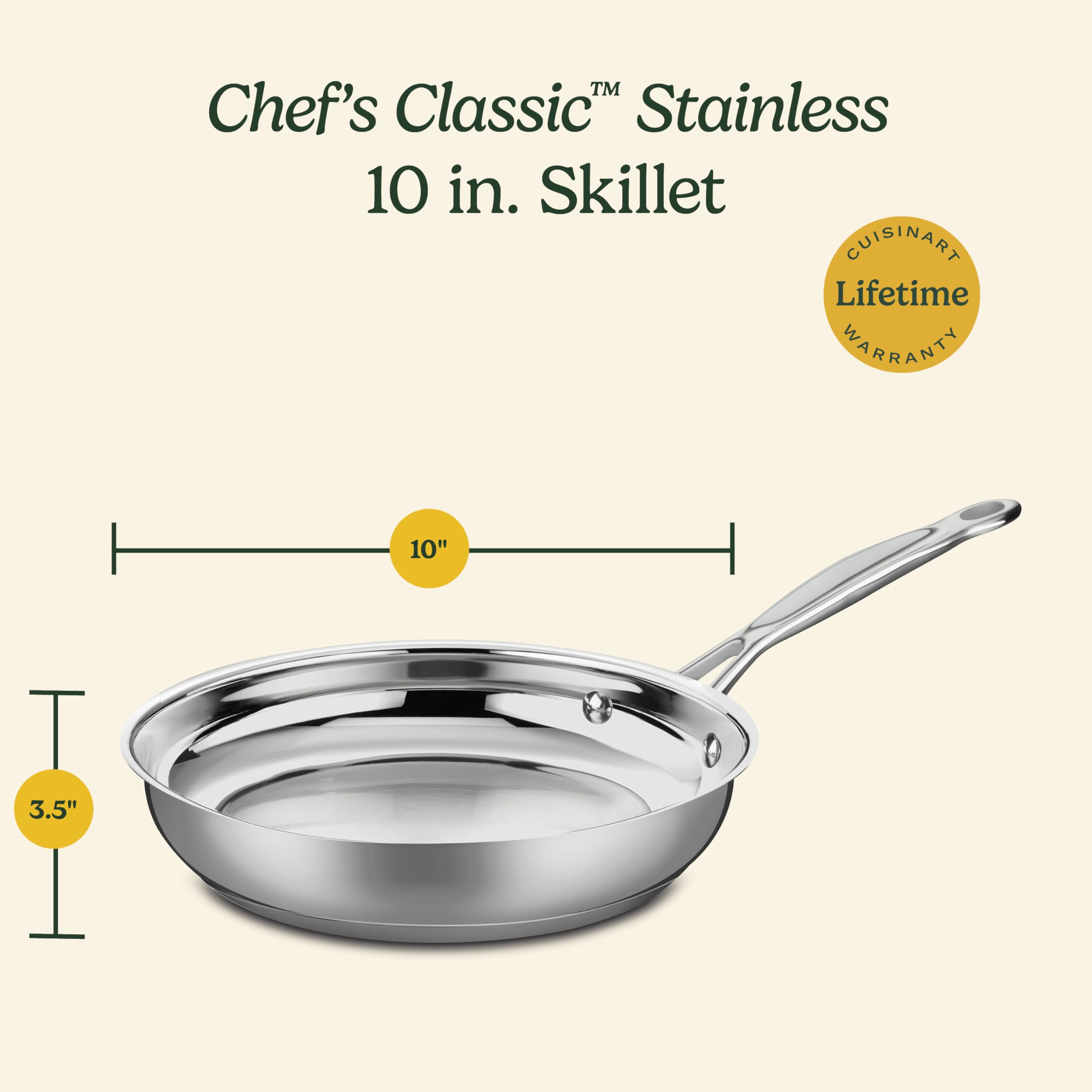 Sartén apta para inducción de la colección Chef's Classic de Cuisinart