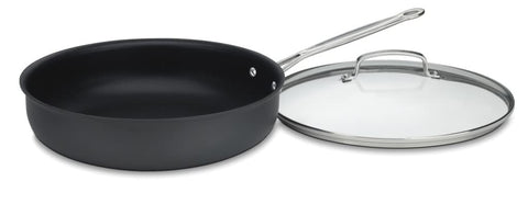 Cuisinart Chef's Classic sarten antiadherente Quantanium facilita la liberacion de alimentos