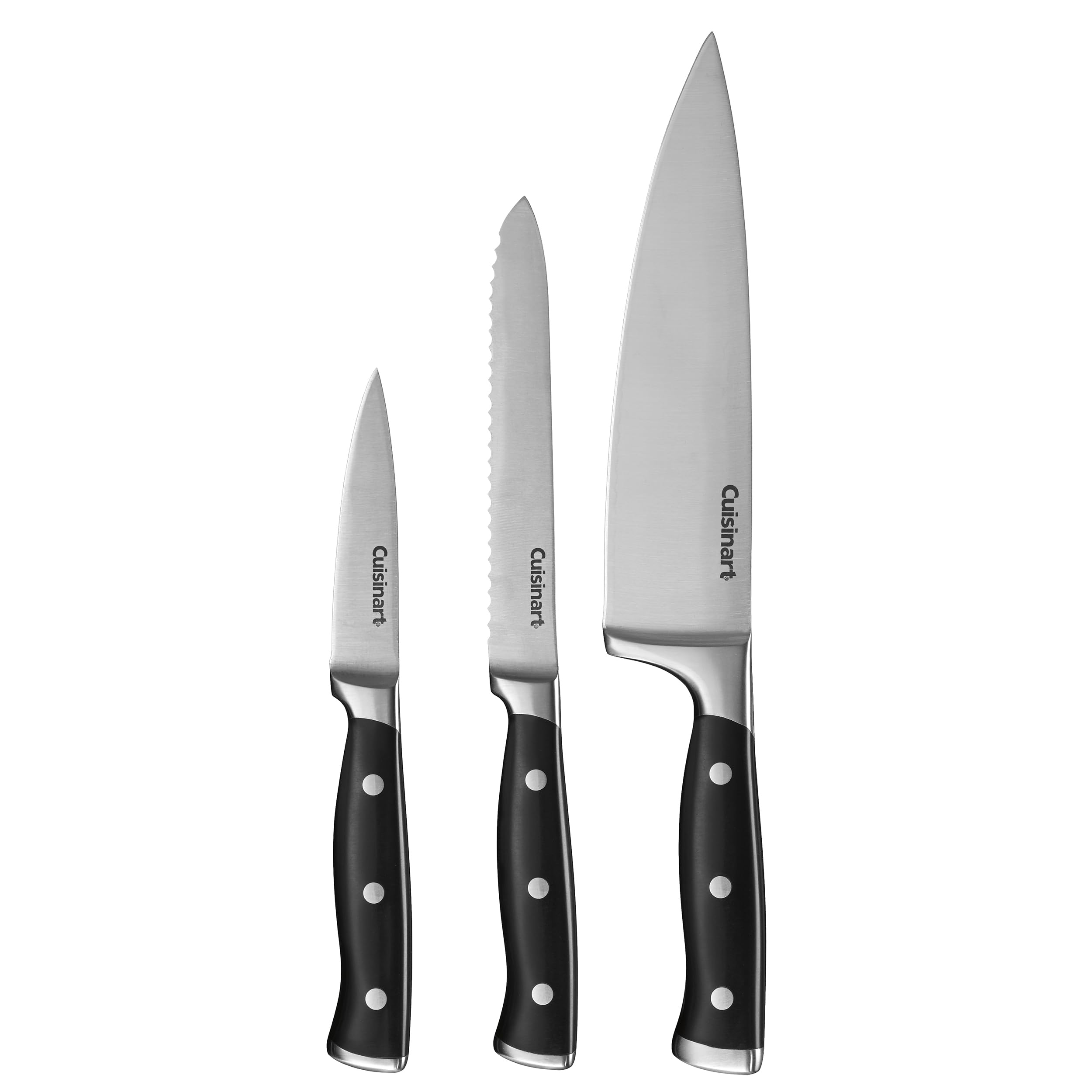 Cuchillo de cocinero Cuisinart Classic forjado de 8 pulgadas, precisión para cortar.