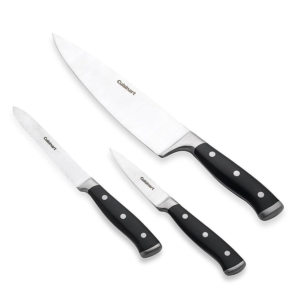 Cuchillo pelador Cuisinart Classic forjado de 3,5 pulgadas, precisión para pelar.