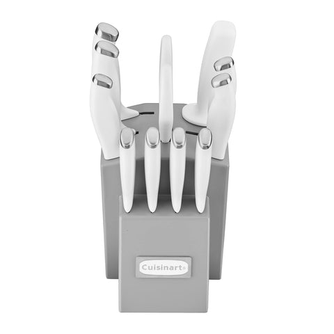 Cuisinart Color Pro Collection: bloque gris moderno para almacenamiento seguro.
