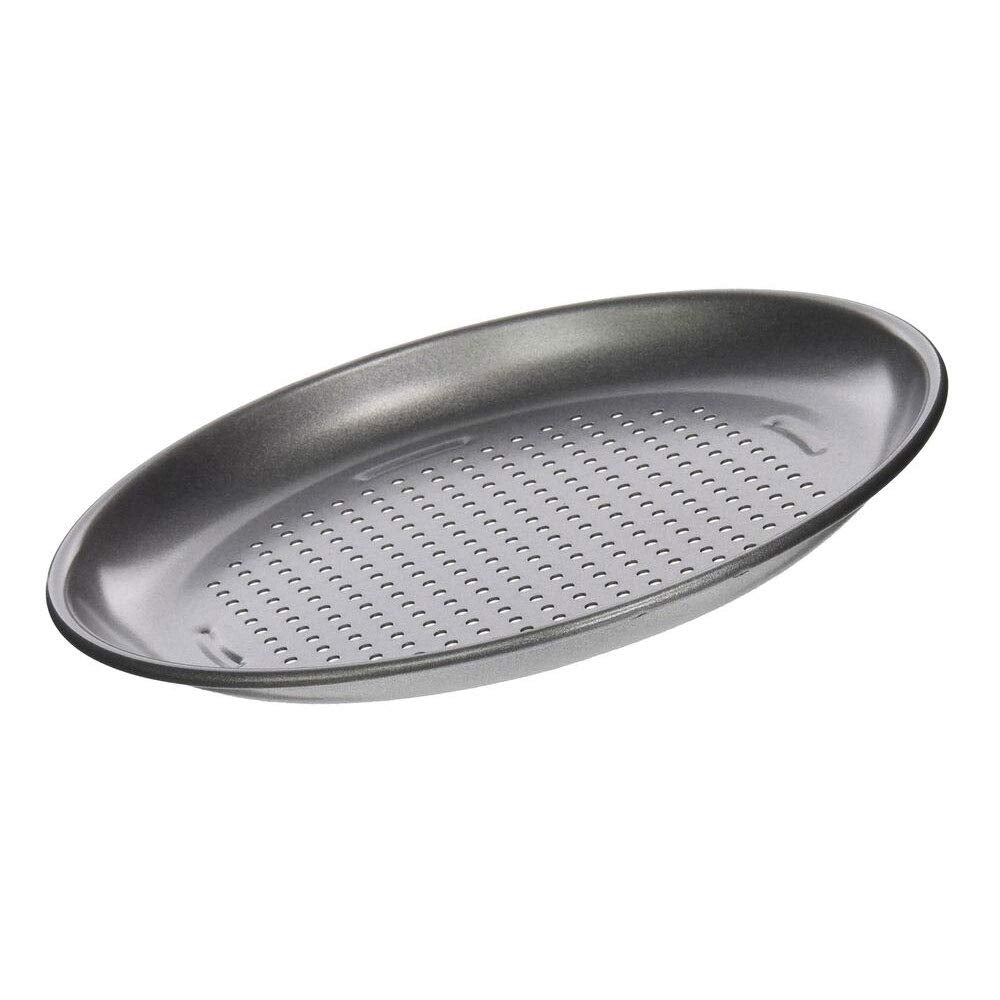 Cuisinart conjunto sartenes pizza mini gris acero, apto para lavavajillas.