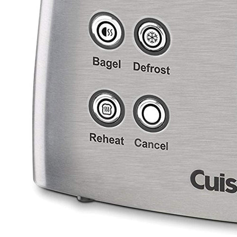 Cuisinart CPT-415P1: acabado acero inoxidable cepillado para cocinas modernas