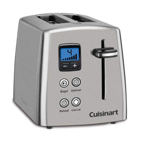 Cuisinart CPT-415P1: bandeja recogemigas removible para limpieza rápida