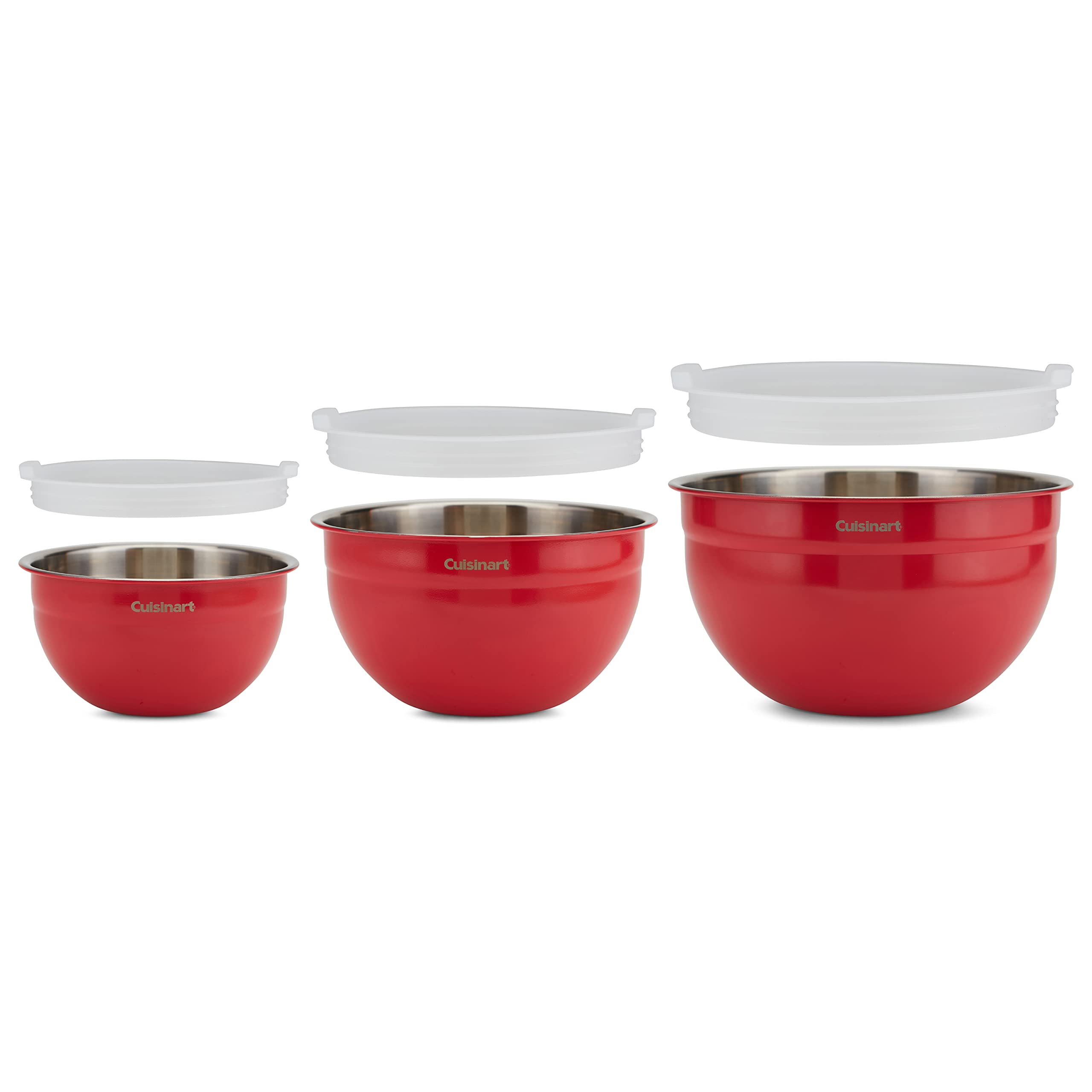 Cuisinart CTG-00-SMB, bol 3qt acero inoxidable, perfecto para batidos y preparación previa.