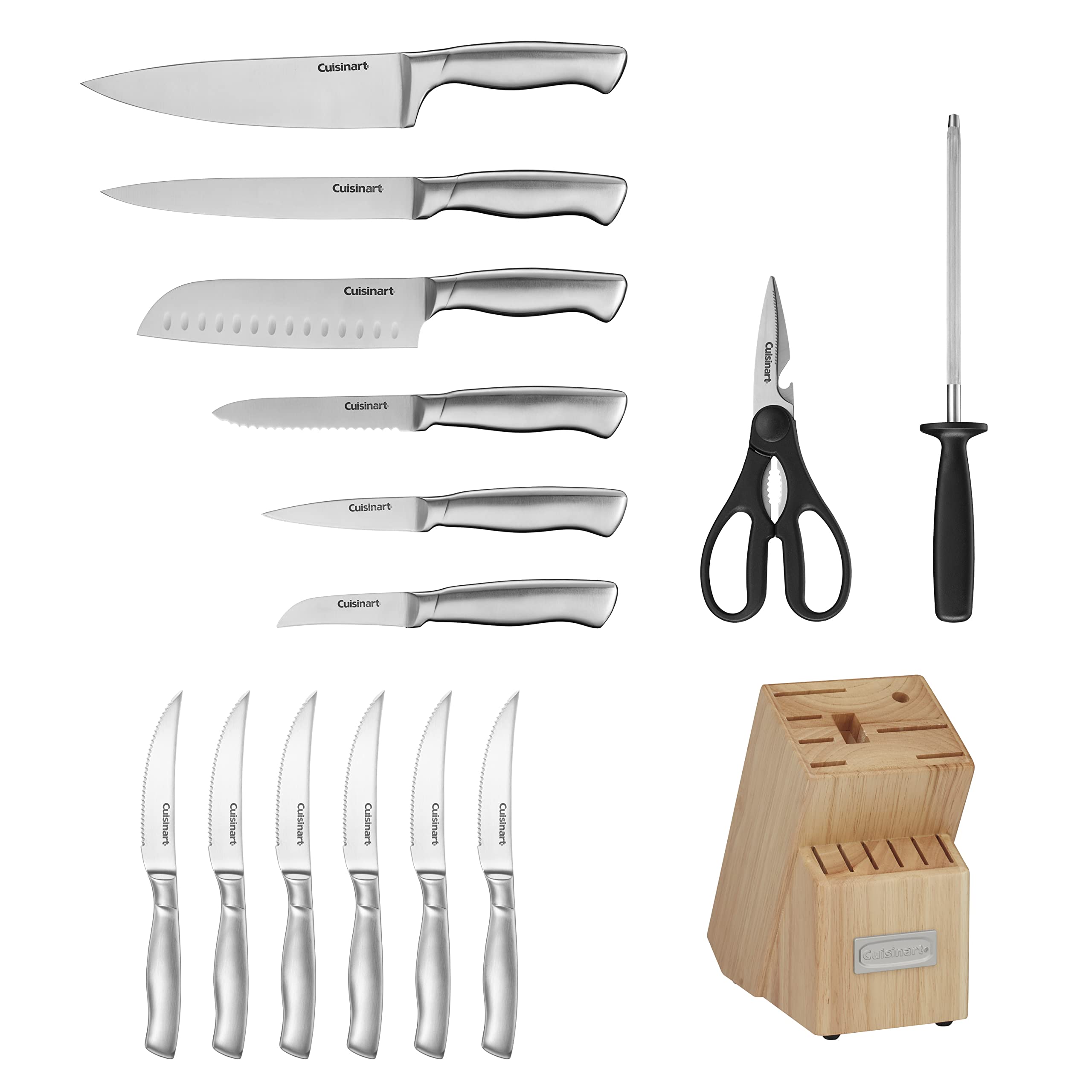 Cuchillo chef de 8 pulgadas Cuisinart para cortes precisos de carne y verduras