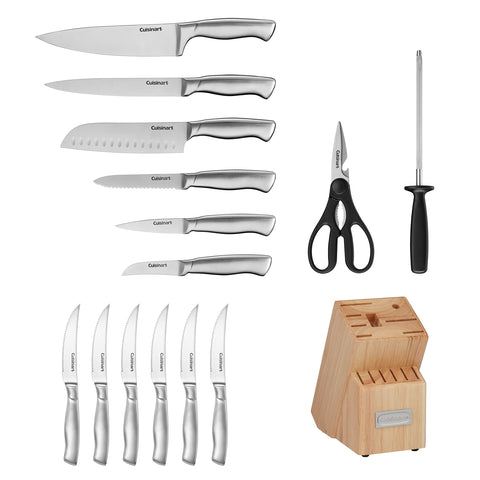 Cuchillo chef de 8 pulgadas Cuisinart para cortes precisos de carne y verduras