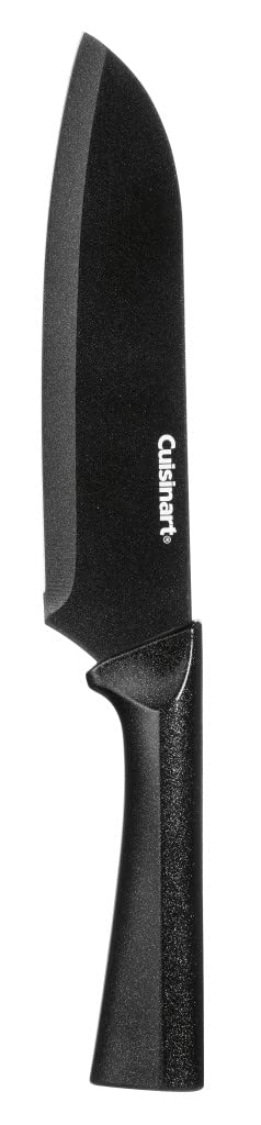Cuchillos con recubrimiento antiadherente Cuisinart para cortes suaves y sin esfuerzo.