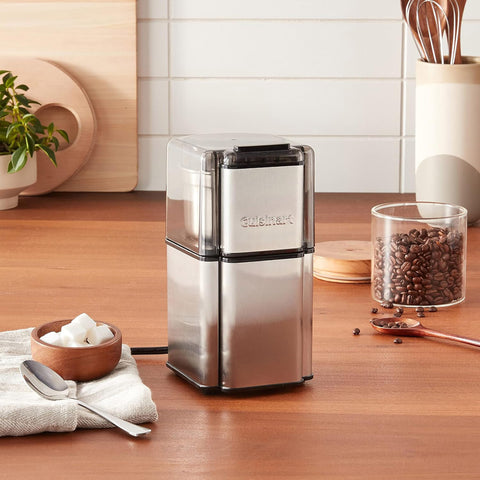 Cierre de seguridad del Grind Central de Cuisinart para uso seguro al moler granos.