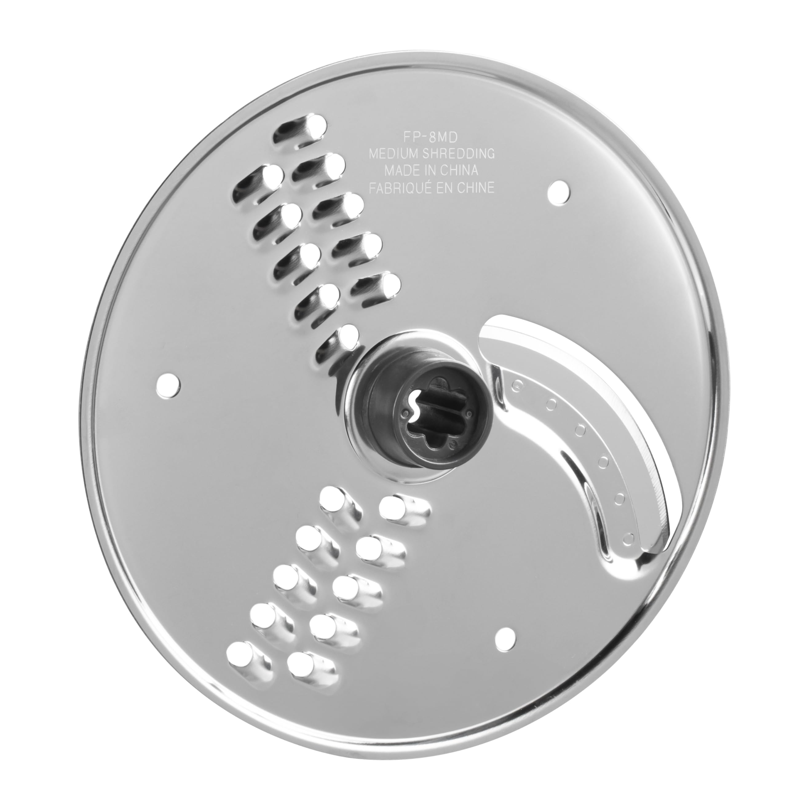 Disco de Cuisinart FP-8MD para cortar y rallar, uso fácil en ensaladas y coberturas.